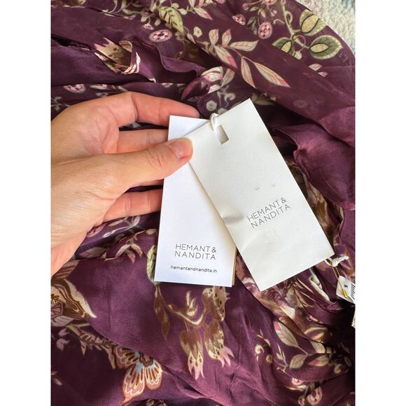 Hemant & Nandita Savi Ruffle Mini Dress - Picture 9 of 12